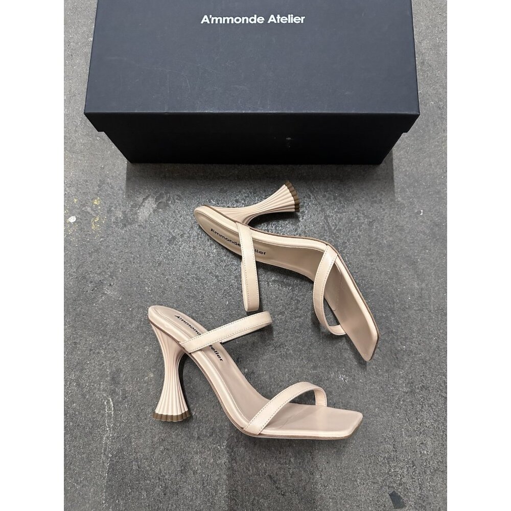 A'mmonde Atelier Andrea 100 Sandals Nude Heels